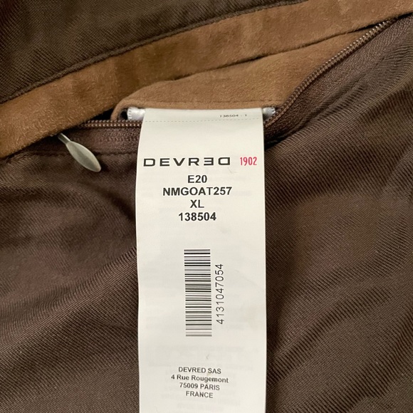 Devred Mens Suede Leather Jacket - Picture 3 of 7